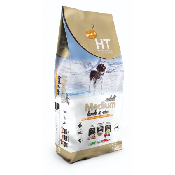 HT DOG Yetişkin Medium Lamb&Rice 12,5 KG